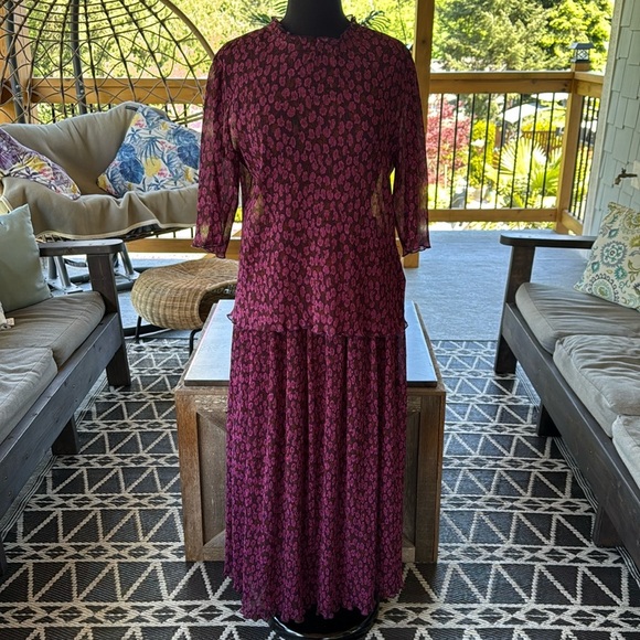 Sylvester | Floral Pleated Skirt Set - Picture 1 of 7